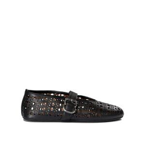 Alaïa Perforated Mary Jane Ballet Flats IT 41 Women